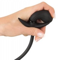 Расширяющаяся анальная пробка со смещенным центром тяжести Inflatable Plug Расширяющаяся анальная пробка со смещенным центром тяжести Inflatable Plug