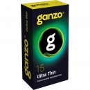 Презервативы Ganzo Ultra thin ультратонкие 15 шт