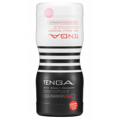 Двусторонний мастурбатор Tenga Dual Sensation Cup Extremes Двусторонний мастурбатор Tenga Dual Sensation Cup Extremes