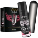 Набор Orgie Vibe Bullet с вибрирующим гелем Dual Vibe и вибропулей