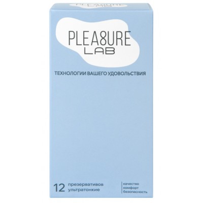 Ультратонкие презервативы Pleasure Lab 12 шт Ультратонкие презервативы Pleasure Lab 12 шт