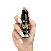 Съедобный гель с вибрацией Orgie dual vibe со вкусом коктейля Pina Colada 15мл