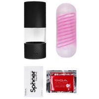 Мастурбатор Tenga Brick Spinner Мастурбатор Tenga Brick Spinner