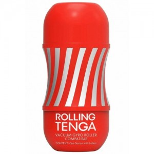 Мастурбатор Tenga Rolling Gyro Roller Cup с эффектом глубокого минета