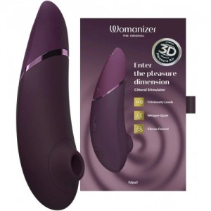 Бесконтактный вакуумно-волновой стимулятор клитора Womanizer Next фиолетовый Бесконтактный вакуумно-волновой стимулятор клитора Womanizer Next фиолетовый