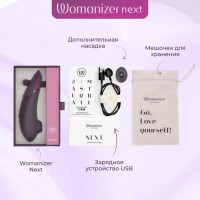 Бесконтактный вакуумно-волновой стимулятор клитора Womanizer Next фиолетовый WZNE1SG4 Бесконтактный вакуумно-волновой стимулятор клитора Womanizer Next фиолетовый WZNE1SG4