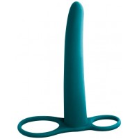 Насадка для двойного проникновения Pure Passion Gimlet зеленая