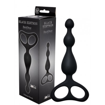 Анальная цепочка Ultimate Beads Black 