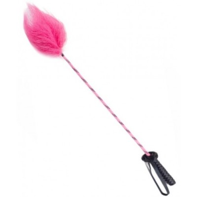 Розовый тиклер на длинной рукояти 75 см Розовый тиклер на длинной рукояти 75 см
