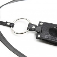 Ремень для страпона с анальной и вагинальной втулками