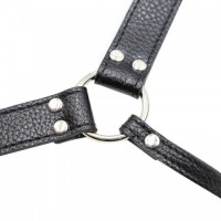 Ремень для страпона с анальной и вагинальной втулками