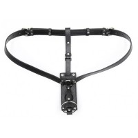 Ремень для страпона с анальной и вагинальной втулками