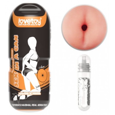 Мастурбатор попка в колбе Sex In A Can Anus Lotus Tunnel