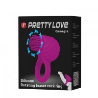 Эрекционное кольцо с ротацией Pretty Love Georgia
