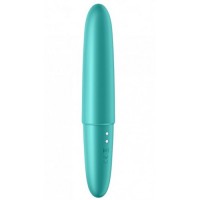 Мини-вибратор Satisfyer Ultra Power Bullet 6 бирюзовый Мини-вибратор Satisfyer Ultra Power Bullet 6 бирюзовый