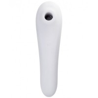 Клиторальный смарт-стимулятор с вибрацией Satisfyer Dual Pleasure белый