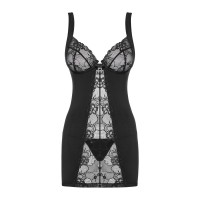 Соблазнительная сорочка и трусики-стринги Heartina S/M Соблазнительная сорочка и трусики-стринги Heartina S/M