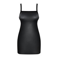 Сорочка и трусики-стринги из материала Wet Look Leatheria S/M Сорочка и трусики-стринги из материала Wet Look Leatheria S/M