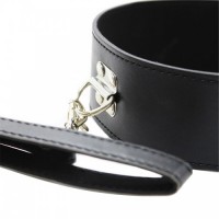 Ошейник БДСМ на замочке с поводком Ошейник БДСМ на замочке с поводком