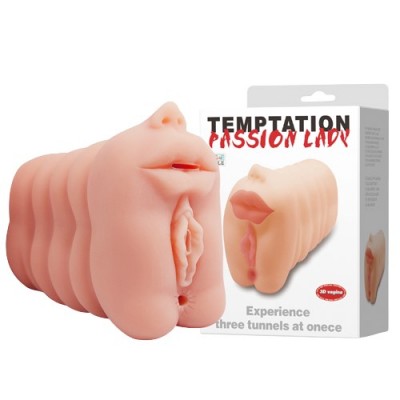 Мастурбатор 3 в 1 Temptation Passion Lady Мастурбатор 3 в 1 Temptation Passion Lady