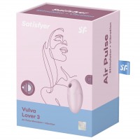 Вакуумно-волновой стимулятор клитора с вибрацией Satisfyer Vulva Lover 3 розовый