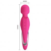 Мощный вибромассажер Pretty Love Michael с функцией подогрева 48C Мощный вибромассажер Pretty Love Michael с функцией подогрева 48C