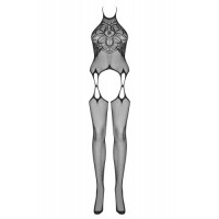 Элегантный боди-комбинезон с необычным геометрическим узором S/L