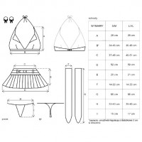 Игривый костюм школьницы Schooly L/XL Игривый костюм школьницы Schooly L/XL