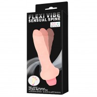 Гнущийся вибратор с хребтом 19 см Гнущийся вибратор с хребтом 19 см