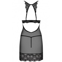 Соблазнительная полупрозрачная сорочка с трусиками-стрингами Renelia S/M Соблазнительная полупрозрачная сорочка с трусиками-стрингами Renelia S/M