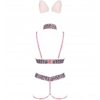 Эротический комплект игривой кошечки Catriny L/XL Эротический комплект игривой кошечки Catriny L/XL