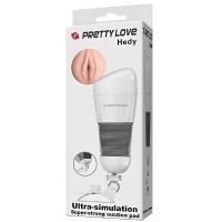 Мастурбатор-вагина в колбе с вибрацией Pretty Love Hedy на присоске Мастурбатор-вагина в колбе с вибрацией Pretty Love Hedy на присоске