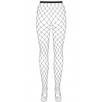 Сексуальные черные колготки в крупную сетку XL/XXL Сексуальные черные колготки в крупную сетку XL/XXL