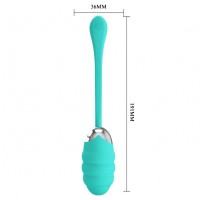 Перезаряжаемое виброяйцо Pretty Love Franklin мятное