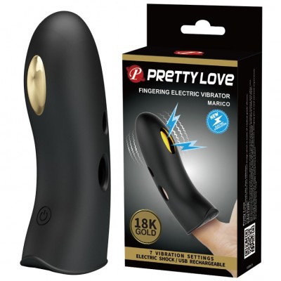 Насадка на палец Marico с электро и вибростимуляцией Насадка на палец Marico с электро и вибростимуляцией