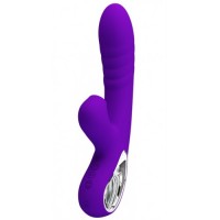 Вибратор с вакуумно-волновым стимулятором клитора Pretty love Jersey