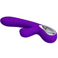 Вибратор с вакуумно-волновым стимулятором клитора Pretty love Jersey