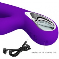 Вибратор с вакуумно-волновым стимулятором клитора Pretty love Jersey