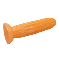 Фаллоимитатор-кукуруза с присоской 17 см Фаллоимитатор-кукуруза с присоской 17 см