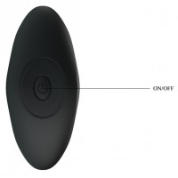 Анальная вибропробка для ношения Pretty Love Anal Plug Massager черная Анальная вибропробка для ношения Pretty Love Anal Plug Massager черная