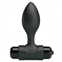 Анальная втулка с вибрацией Pretty Love Vibra Butt Plug черная