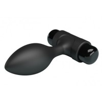 Анальная втулка с вибрацией Pretty Love Vibra Butt Plug черная