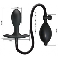Расширяющаяся анальная пробка со смещенным центром тяжести Pretty Love Inflatable Anal Plug Расширяющаяся анальная пробка со смещенным центром тяжести Pretty Love Inflatable Anal Plug