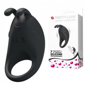 Перезаряжаемое эрекционное кольцо Pretty Love Rabbit Vibrator