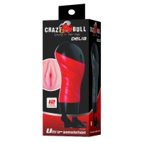 Вибромастурбатор на присоске Crazy Bull Delia