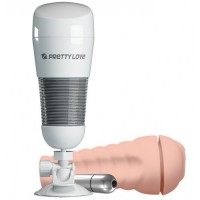 Мастурбатор-вагина в колбе с вибрацией Pretty Love Hedy на присоске Мастурбатор-вагина в колбе с вибрацией Pretty Love Hedy на присоске