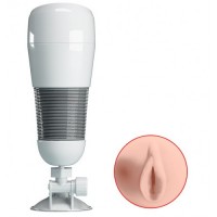 Мастурбатор-вагина в колбе с вибрацией Pretty Love Hedy на присоске Мастурбатор-вагина в колбе с вибрацией Pretty Love Hedy на присоске