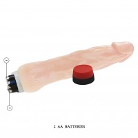 Вибратор с ярковыраженными венами Rockin Dong 22 см