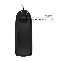 Реалистичный вибратор с мошонкой 20 см Реалистичный вибратор с мошонкой 20 см