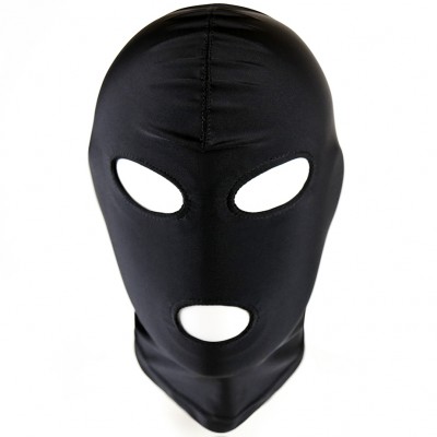 Маска с тремя прорезями черная